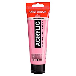 Talens Amsterdam Pintura acrílica Standard (Rosa quinacridona claro, 120 ml, Tubo)