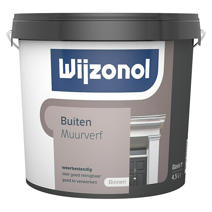 Wijzonol Muurverf voor buiten (Mengkleur basis, 5 l, Extra mat) | BAUHAUS