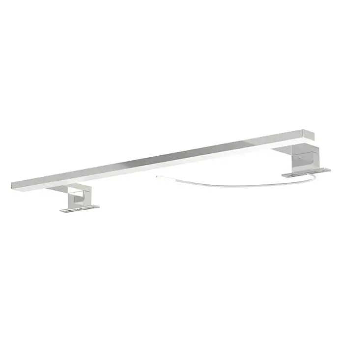 Camargue Espacio LED-Aufsatzleuchte Lisa10 W, Chrom - Ein modernes Chrom-Handtuchregal mit minimalistischem Design, ideal für jedes Badezimmer. Die klaren Linien und die glänzende Oberfläche unterstreichen den Stil.