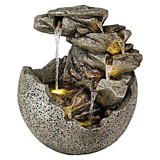 Fuente LED Savona (Gris, L x An x Al: 50 x 53,5 x 60,5 cm, Fuente LED)