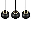 Reality Leuchten Punch Pendelleuchte (120 W, L x B x H: 68 x 18 x 150 cm, Schwarz matt, E27) | BAUHAUS
