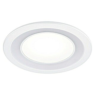 Trio Lighting Downlight empotrable LED redondo Core (10 W, Ø x Al: 14,8 x 3,3 cm, Blanco, Blanco cálido)