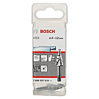 Bosch Stufenbohrer HSS (Durchmesser: 4 mm - 12 mm)