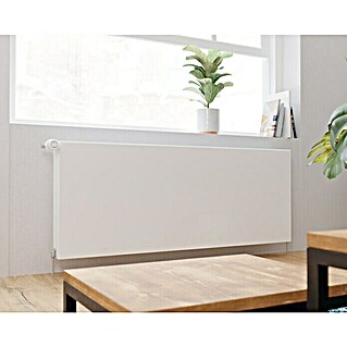 Planheizkörper (B x H: 600 x 600 mm, Wärmeleistung bei Vorlauftemperatur von 75 °C (D: 50): 985 W, Typ Heizkörper: 22)
