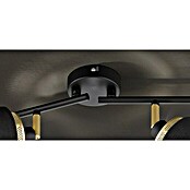 WOFI Grove Deckenstrahler (112 W, L x B x H: 85 x 10 x 21,5 cm, Schwarz/Gold, E14, 4 Stk.) | BAUHAUS