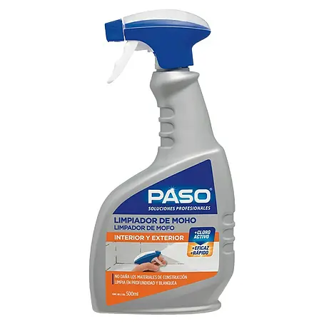 Paso  Limpiador antimoho