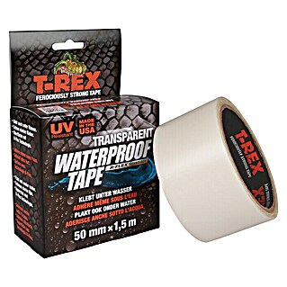 T-Rex Reparaturband Waterproof Tape (Transparent, 1,5 m x 50 mm)