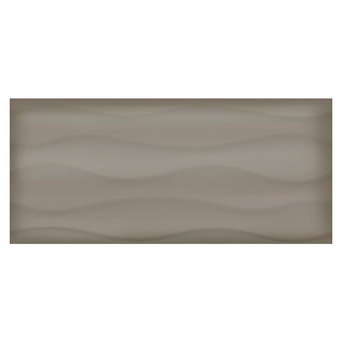 Decocer by Cinca Glow Zidna pločica Onda  (25 x 55 cm, Taupe, Sjaj) | BAUHAUS
