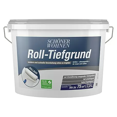 SCHÖNER WOHNEN-Farbe  Grundierung Roll-Tiefgrund Hydrosol-Grundierung