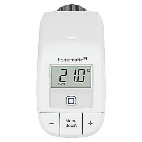 Homematic IP Heizkörper-Thermostat HmIP-eTRV-B-2 (M30 x 1,5 mm, Batteriebetrieben, 102 x 57 x 68 mm, Weiß, 1 Stk.)
