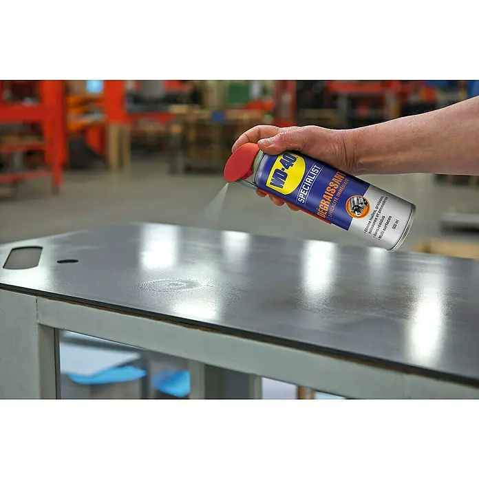 WD-40 Specialist Limpiador desengrasante - 500 ml - Bote de spray desengrasante WD-40 Specialist para la limpieza de superficies de aceites, grasas y suciedad. No deja residuos.