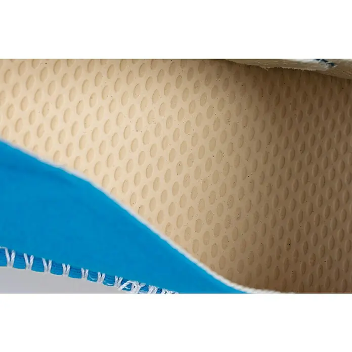 Seac Sub Náutico Málaga - 44, Textil, Azul - Detalle de la plantilla de un zapato con detalles azules, que muestra una textura punteada diseñada para la comodidad. ¡Buena amortiguación!