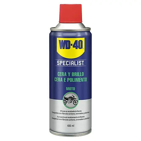 WD-40 Specialist Motorbike Cera para pulir