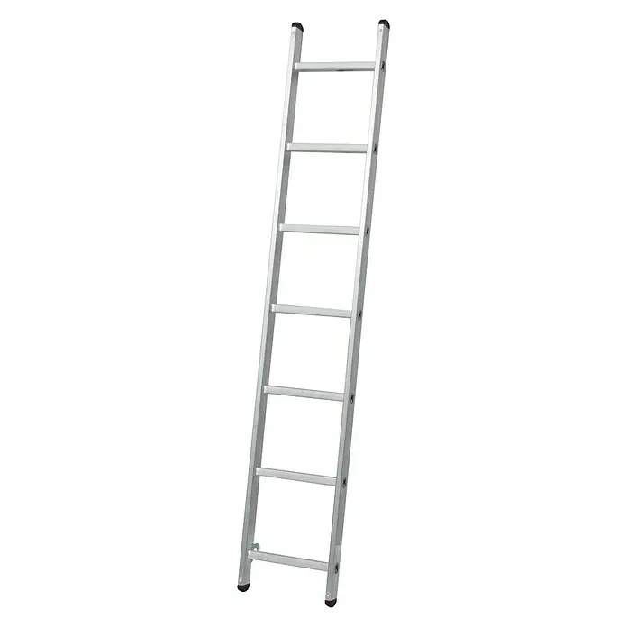 Krause Corda Escalera multiusos - Altura de trabajo: 5,1 m, Número de peldaños: 21 ud., Carga soportada: 150 kg, Aluminio - Escalera de aluminio con seis peldaños y tapas negras para una base segura. Ideal para alcanzar lugares altos.