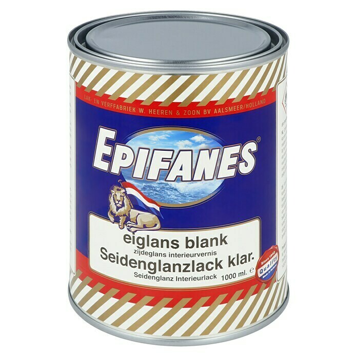 Epifanes KlarlackTransparent, 1 l, Seidenglänzend Front View