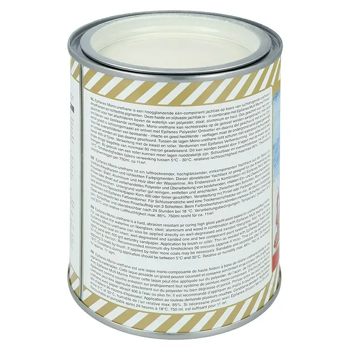 Epifanes Yachtlack Mono-Urethan - Walgrau 3201, 750 ml - Epifanes Mono-Urethan Yachtlack Dose.