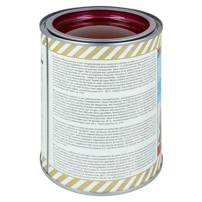 Epifanes Yachtlack Mono-Urethan - Dunkelrot 3233, 750 ml - Epifanes Mono-Urethan Lackdose.