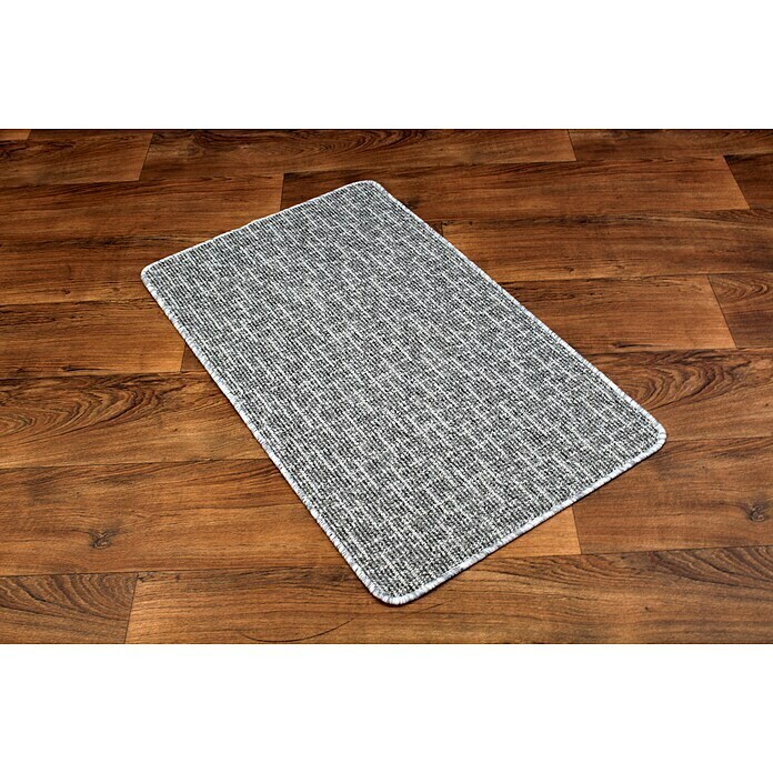 Flachgewebeteppich Flora (Grau, 120 x 67 cm, 100 % Polypropylen) | BAUHAUS