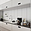 Modern Style Wandfliese Urban Blanco (7,5 x 30 cm, Weiß, Matt) | BAUHAUS