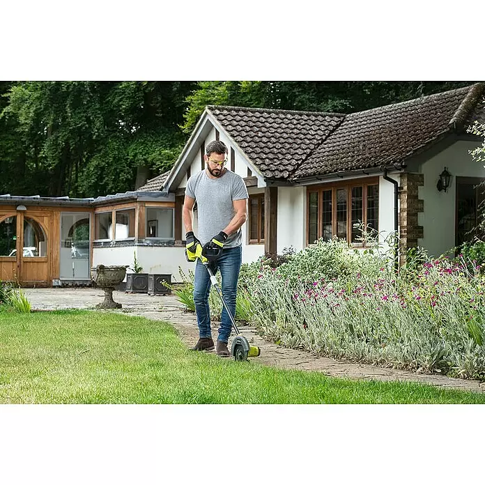 Ryobi ONE+ Akku-Rasenkantenschneider RY18EGA-0 - 18 V, Li-Ionen, Ohne Akku - Anwendungsbeispiel