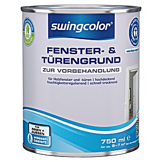 swingcolor Grundierung Fenster- & Türengrund Acryl (Weiß, 750 ml)