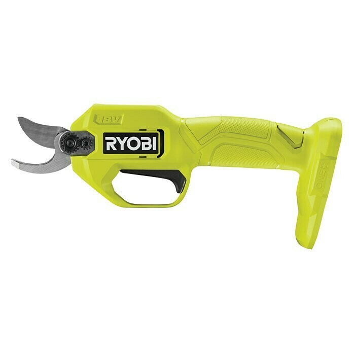 Ryobi ONE+ Akku-Gartenschere RY18SCA-018 V, Li-Ionen, Ohne Akku, Max. Aststärke: 25 mm Left Side View