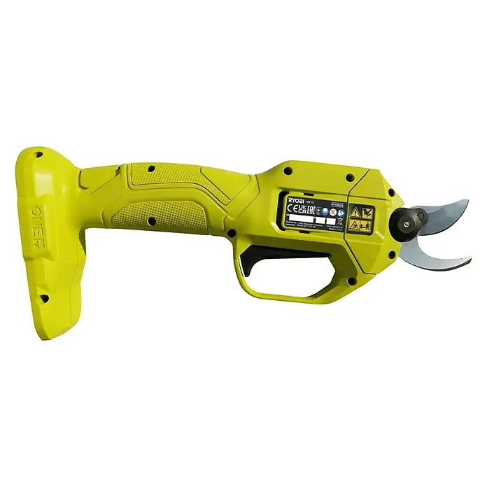 Ryobi ONE+ Akku-Gartenschere RY18SCA-0 + Artikelnr. 33198248 gratis hinzufügen* - 18 V, Li-Ionen, Ohne Akku, Max. Aststärke: 25 mm - RYOBI ONE+ Akku-Astschere für präzises und müheloses Beschneiden von Ästen im Garten. Komfortabel und effizient.