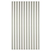 Fadenvorhang Stripes (90 x 200 cm, Grau/Weiß)