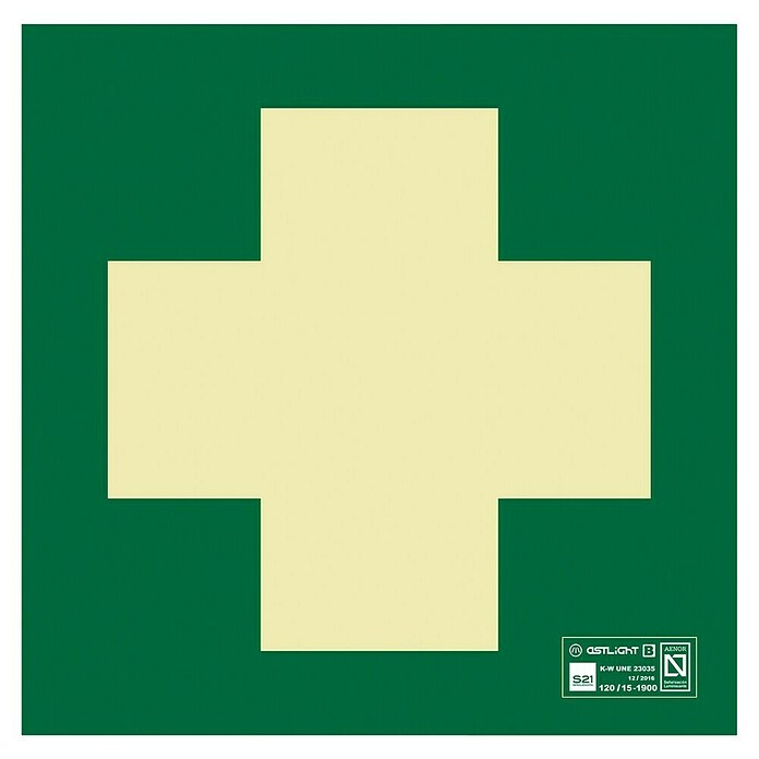 Cartel (Verde / amarillo, Primeros auxilios)