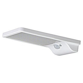 Arte confort Aplique solar LED para exterior Naire (Detector de movimiento, 3,5 W, Color de luz: Blanco frío, Blanco)
