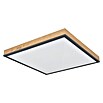 Globo Doro LED-Panel Holzoptik (24 W, 45 x 45 cm, Holzoptik/Graphit, Warmweiß) | BAUHAUS