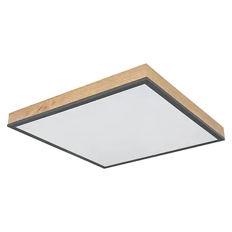 Globo Doro LED-Panel Holzoptik