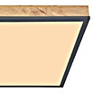 Globo Doro LED-Panel Holzoptik (24 W, 45 x 45 cm, Holzoptik/Graphit, Warmweiß) | BAUHAUS