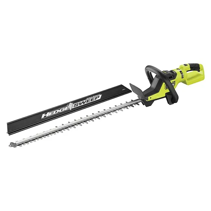 Ryobi Max Power Akku-Heckenschere RY36HTX65A-0 - 36 V, Li-Ionen, Ohne Akku - Die Ryobi Akku-Heckenschere mit "Hedge Sweep"-Funktion, ideal für saubere Schnitte und einfaches Entfernen von Schnittgut.