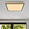 Globo Doro LED-Panel Holzoptik (24 W, 45 x 45 cm, Holzoptik/Graphit, Warmweiß) | BAUHAUS