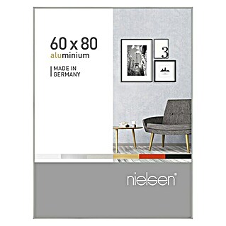 Nielsen Bilderrahmen Pixel (Mattsilber, 60 x 80 cm, Aluminium)