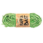 Glorex Hobby Time Raffiabast (Gelbgrün, 50 g)