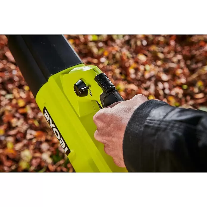 Ryobi Max Power Akku-Laubbläser RY36BLXB-0 - 36 V, Ohne Akku, Blasgeschwindigkeit: 306 km/h, Blasleistung: 20,67 m³/min - Anwendungsbeispiel