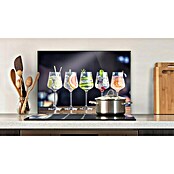 CUCINE Küchenrückwand (Fruity Gin, 60 x 40 cm, Stärke: 6 mm, Einscheibensicherheitsglas (ESG))