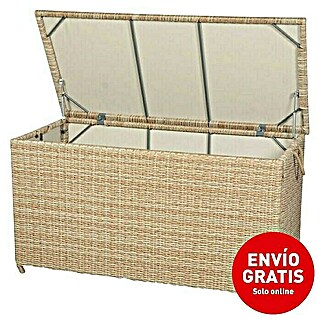 Baúl para jardín Gotland (150 x 65 x 68 cm, Plástico, Arena)