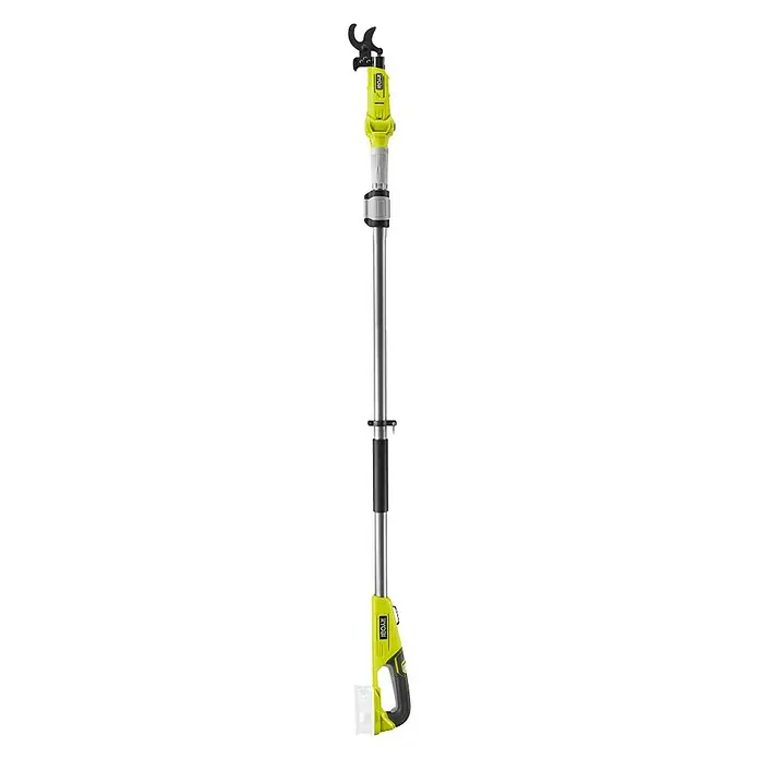 Ryobi ONE+ Akku-Teleskop-Astschere RY18PLA-0 - 18 V, Li-Ionen, Ohne Akku - Dieses Bild zeigt eine Ryobi Stielheckenschere, die für das Schneiden von Hecken in großer Höhe entwickelt wurde. Ihre Länge ermöglicht es, schwer zugängliche Stellen zu erreichen.