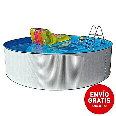 myPool Piscina de acero New Splasher (Blanco)