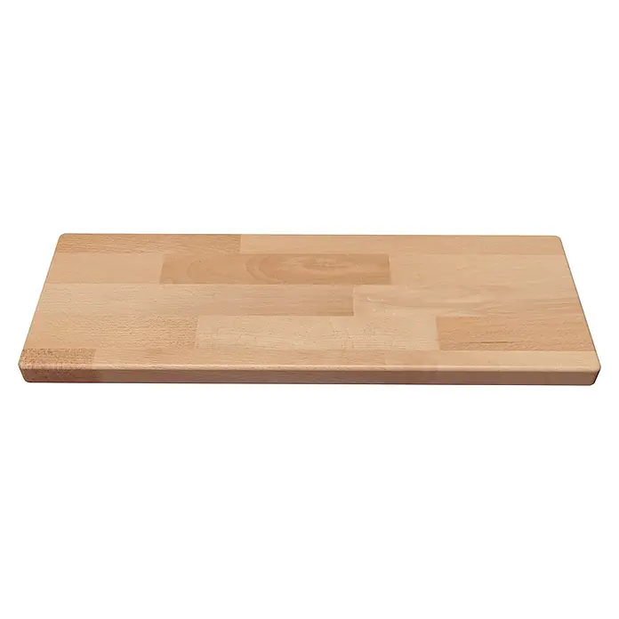 Dolle Mittelholmtreppe HamburgBreite: 75 cm, Gerade, Verkehrsweiß, Farbe Stufen: Buche Natur, Geschosshöhe: 278 cm - 322 cm