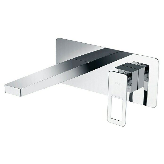 Imex Suecia Grifo de lavabo empotrado (Cromo, Brillante)