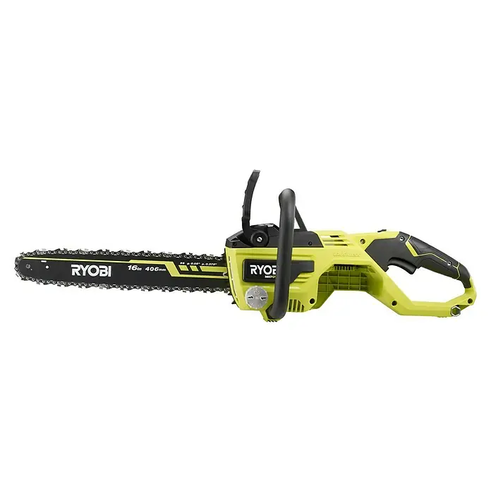 Ryobi Max Power Akku-Kettensäge RY36CSX40B-0 - 36 V, Li-Ionen, Ohne Akku, Schwertlänge: 40 cm - Akkubetriebene RYOBI Kettensäge mit 16-Zoll-Schiene, ideal für Baumschnitt und Brennholz.