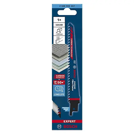 Bosch Expert Hoja de sierra de sable Fiber Plaster