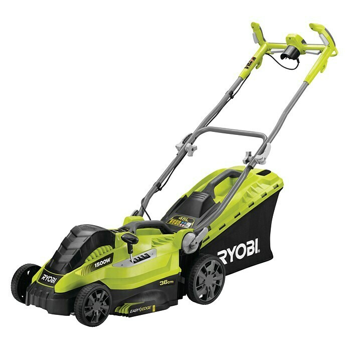 Ryobi Elektro-Rasenmäher RLM15E36H1.500 W, Schnittbreite: 36 cm Diagonal View