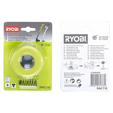 Ryobi  Ersatzfadenspule RAC118