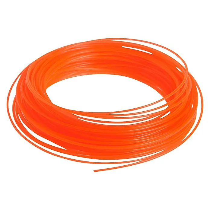 Ryobi Ersatzschneidfaden RAC100 - Passend für: Elektro-Rasentrimmer - Orangefarbene Trimmerfadenrolle für Rasentrimmer und Trimmer. Robustes und langlebiges Zubehör für die Gartenpflege.
