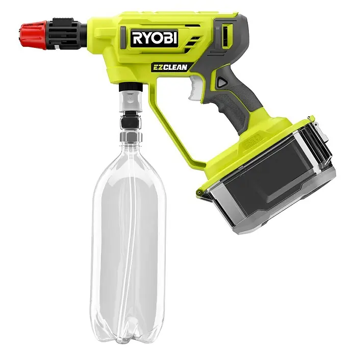 Ryobi ONE+ Druckreiniger Kaltverneblungsdüsen-Set RAC754 - Passend für: Alle Ryobi 18 V Mitteldruckreiniger - Akku-betriebener RYOBI EZClean tragbarer Reiniger mit abnehmbarer Wasserflasche für flexible Reinigungsprojekte.